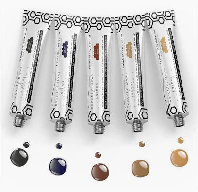 Deep black Eyelash and Eyebrow Tint - 20ml