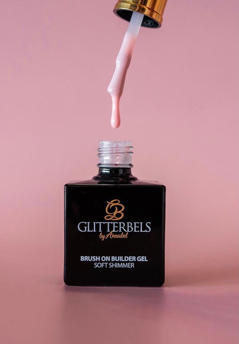 Brush on builder gel -Soft shimmer