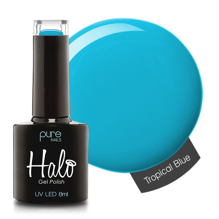 Halo Gel Polish 8ml Tropical Blue