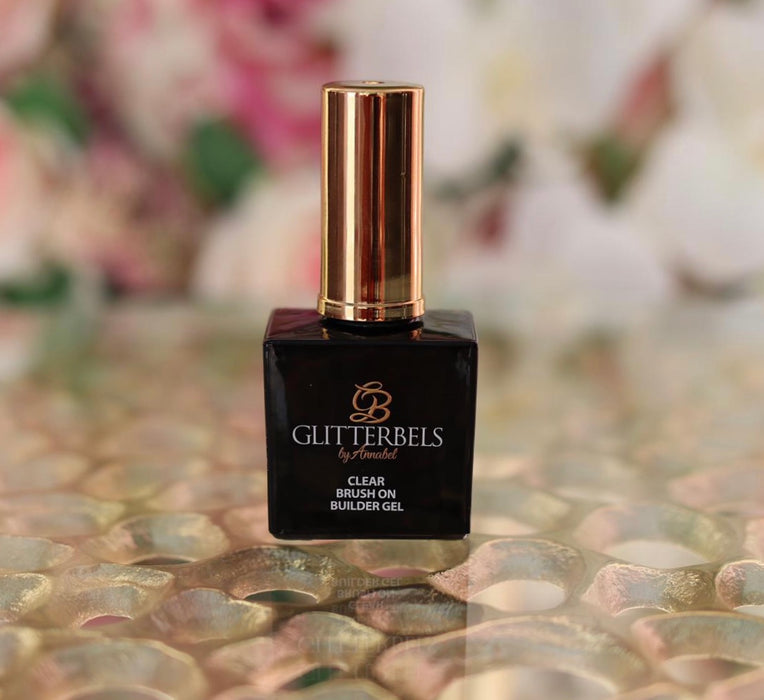 Glitterbels Clear Brush On Builder Gel