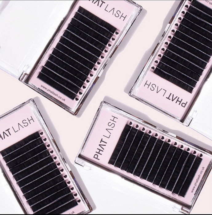 Phat Lash easy Fan Lash Tray, D Curl, 0.05, 10mm