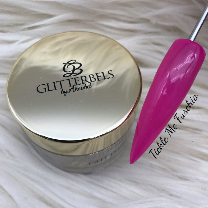 Tickle Me Fuchsia Glitterbels Coloured Acrylic Powder