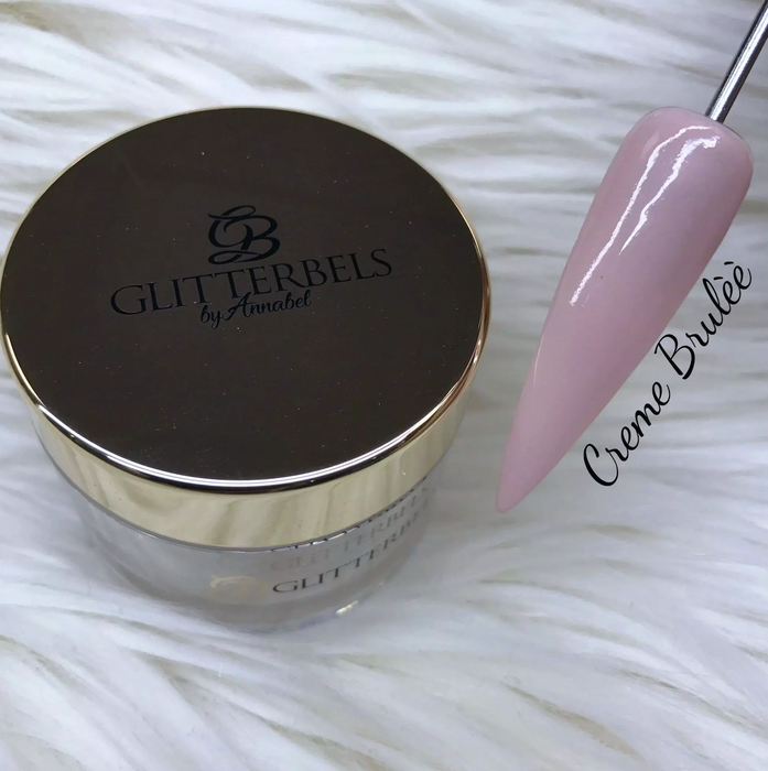 Creme Brulée Glitterbels Coloured Acrylic Powder