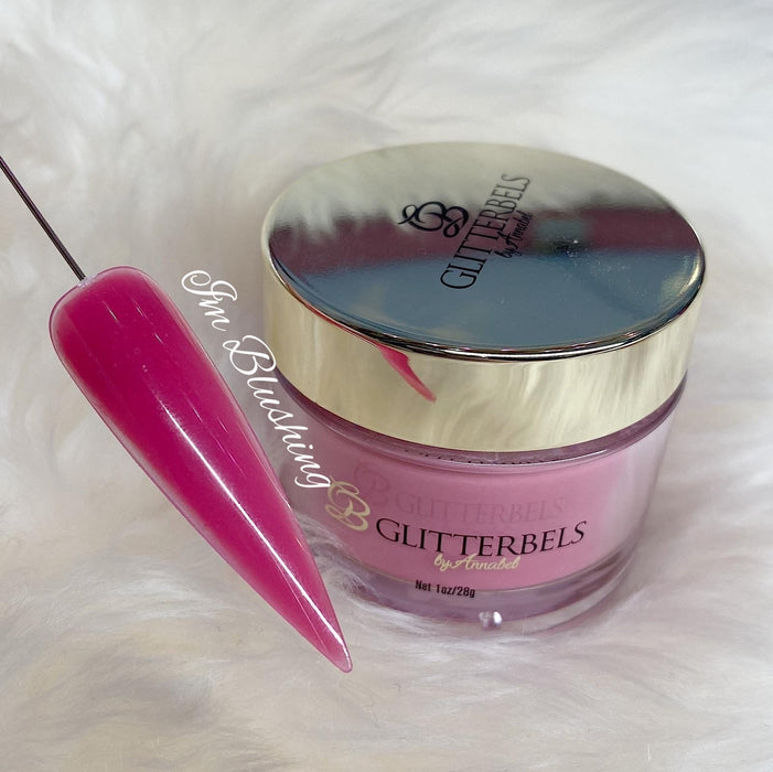 I'm Blushing Glitterbels Coloured Acrylic Powder