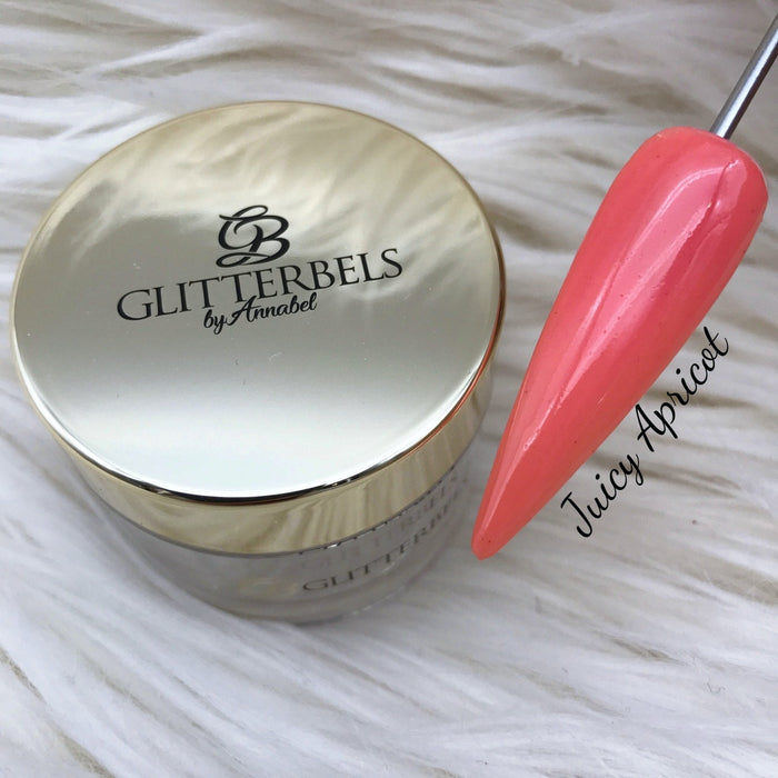 Juicy Apricot Glitterbels Coloured Acrylic Powder