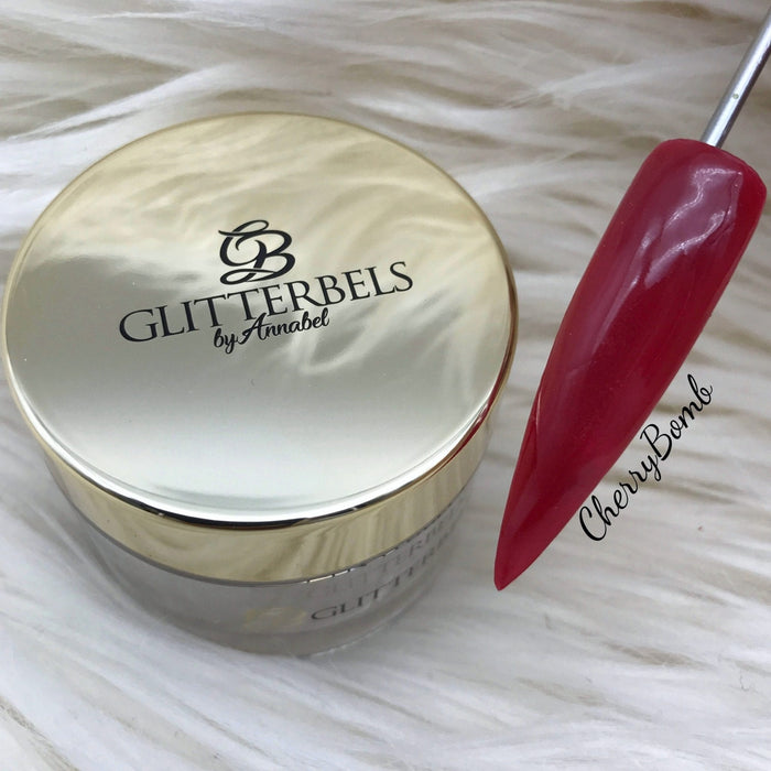 Cherry Bomb Glitterbels Coloured Acrylic Powder