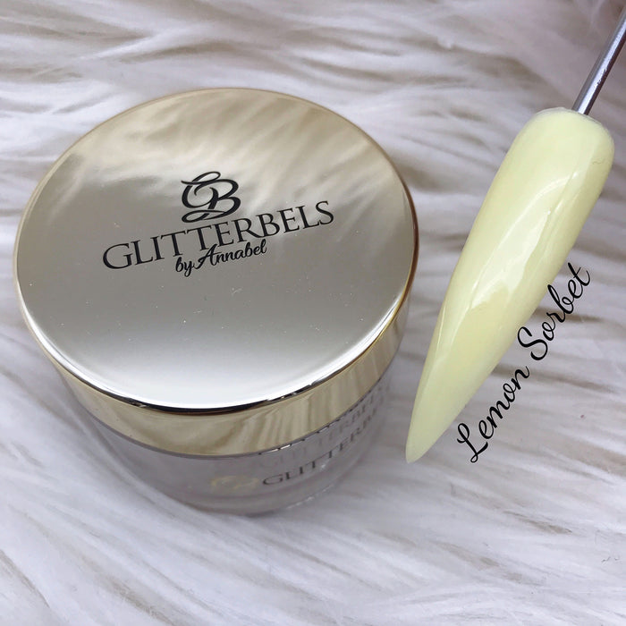 Lemon Sorbet Glitterbels Coloured Acrylic Powder