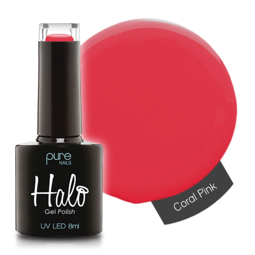 Halo Gel Polish 8ml Coral Pink