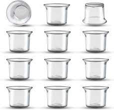 Large Glass Dappen Dish - No Lid