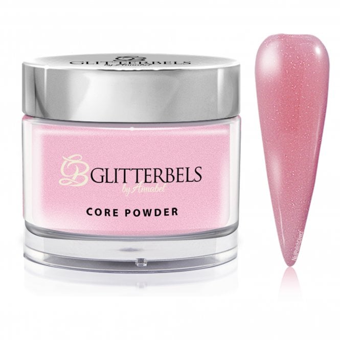 Glitterbels Pre-Mixed Core Acrylic Powder - Perfect Pearl Shimmer 56g