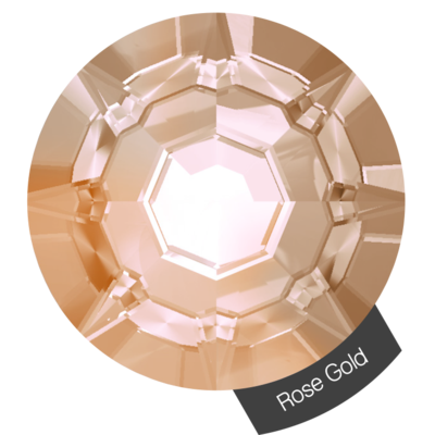 Halo Rose Gold Crystals Size 3