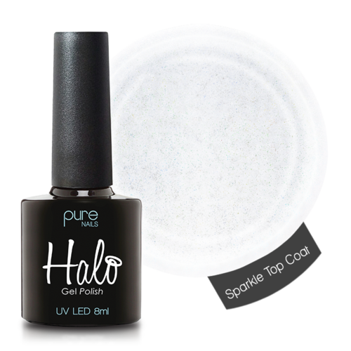 Halo Gel Polish 8ml Sparkle Top Coat NW