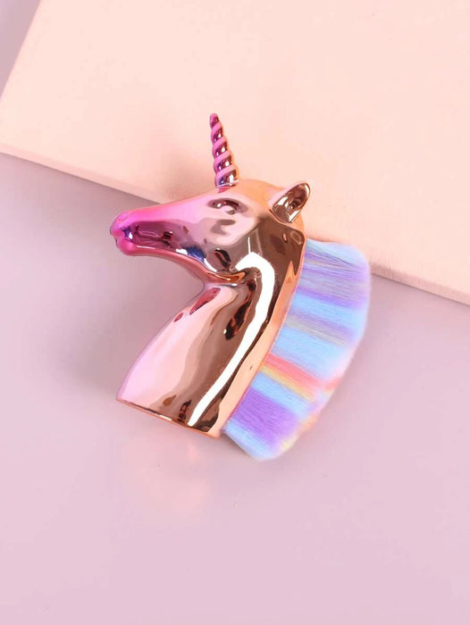 Unicorn Shaped Nail Dust Cleaning Brush